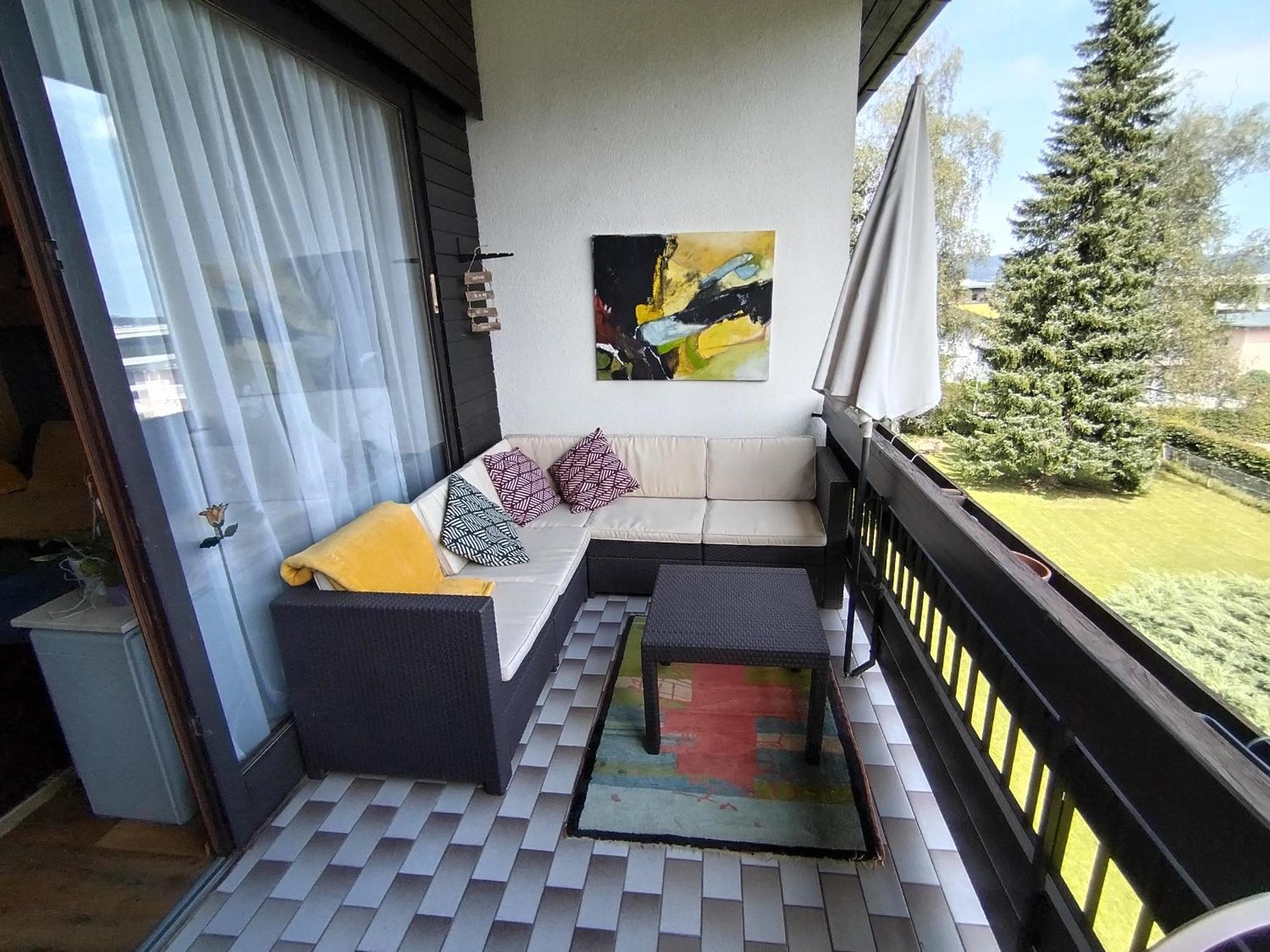 Waldeslust Warmbad Mit Balkon Und Privatem Parkplatz Apartment Villach Exterior photo